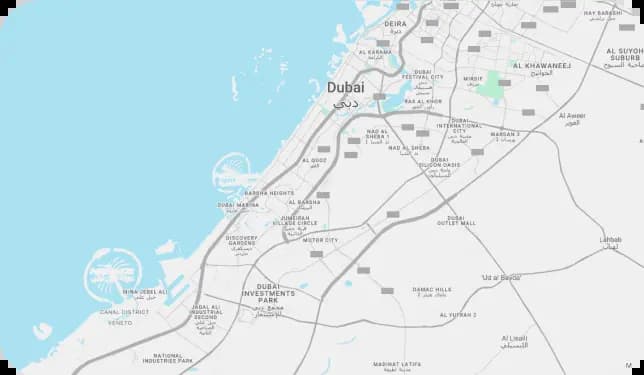 MyDubai Communities - Dubai Map